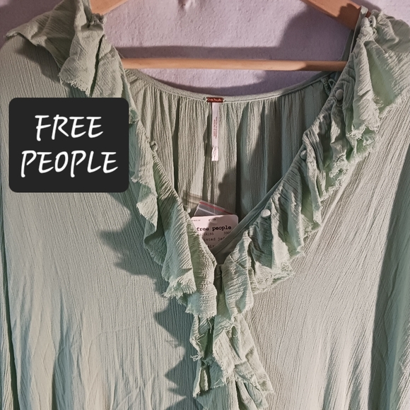 FREE PEOPLE SWEET DARLIN Maxi Dress Womens Size Small SEE MEASUREMENTS - Picture 5 of 11